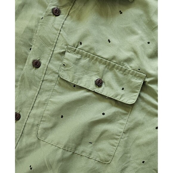 Mountain Hardwear Greenstone Olive Button Down Long Sleeve Shirt Sz L Gorpcore - Picture 7 of 11
